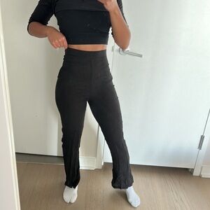 Pretty little thing linen high waist pants - size small